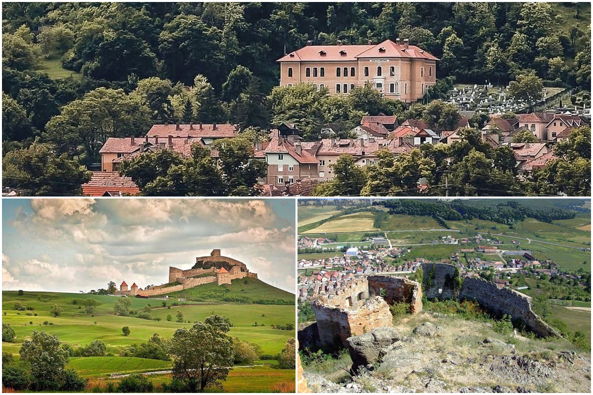 Cetatea / Castelul Rupea din Transilvania